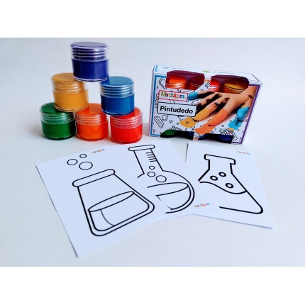 Kit  pintura de dedos